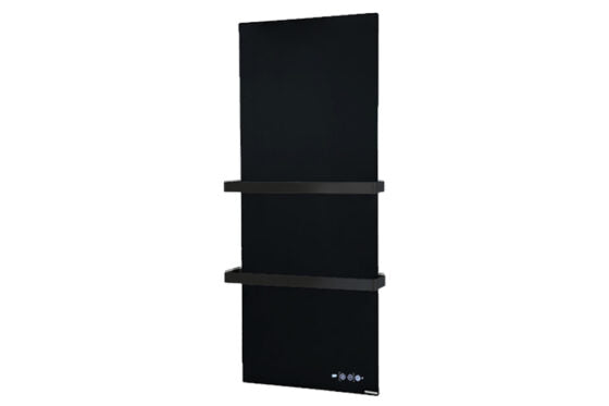 Herschel Select XLS – Black Infrared Towel Heater With Integrated Controls