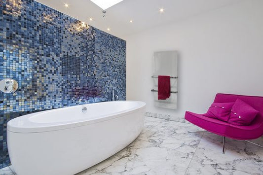 Herschel Select XLS – White Infrared Towel Heater With Integrated Controls