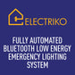Fully Automated Bluetooth Low Energy Emergency Lighting System