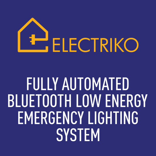Fully Automated Bluetooth Low Energy Emergency Lighting System